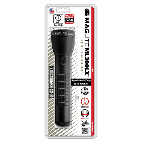 Maglite Lampe torche ML300LX - Noir