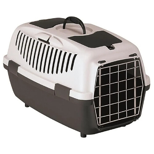 Stefanplast Caisse de transport pour chien Gulliver - 61 x 40 x 38 cm - Gris