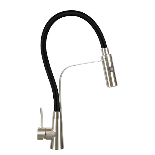 Nettlife Mitigeur Flexible Noir