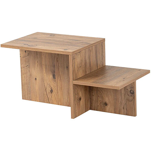 Hanah home table basse Harmony - Marron