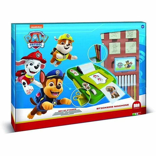Multiprint Coffret tampons Paw Patrol - 24 pièces