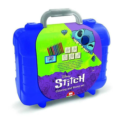 Multiprint Coffret tampons Disney Stitch - 20 pièces