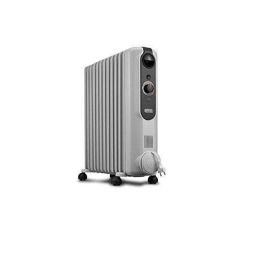 Radiateur à bain d'huile 2500w blanc - TRRSE1225 - Radias Easytronic - DELONGHI