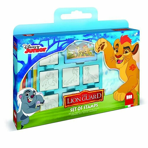 Multiprint Coffret tampons Le Roi Lion - 12 pièces