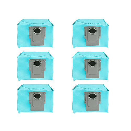 INF Sacs aspirateur pour Roborock S7 MaxV Ultra - Lot de 6