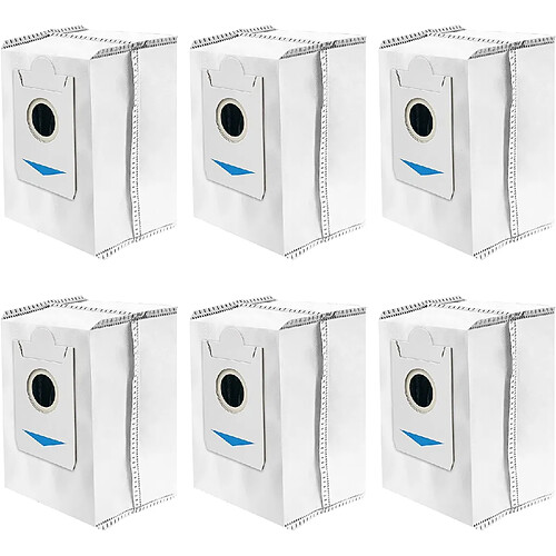 INF Sacs aspirateur pour robot Ecovacs Deebot X2 Omni - Lot de 6