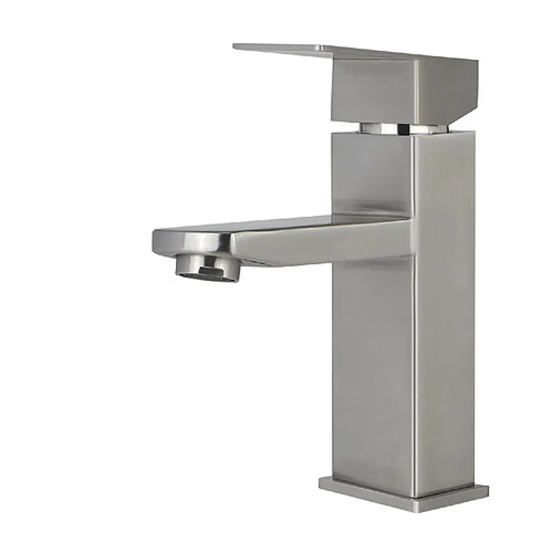 ZMH robinet de lavabo salle de bain haute pression barre de traction en acier inoxydable