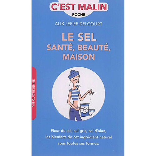 Le sel : santé, beauté, maison : fleur de sel, sel gris, sel d'alun, les bienfaits de cet ingrédient naturel sous toutes ses formes · Occasion