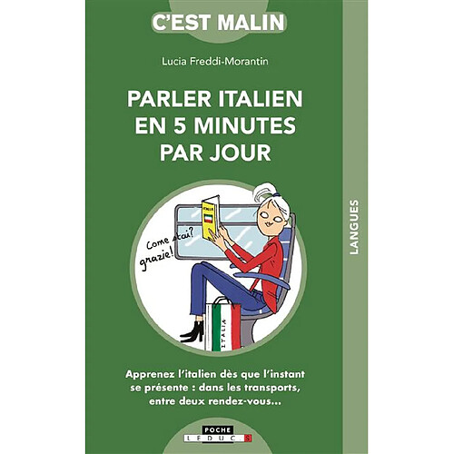 Parler italien en 5 minutes par jour · Occasion