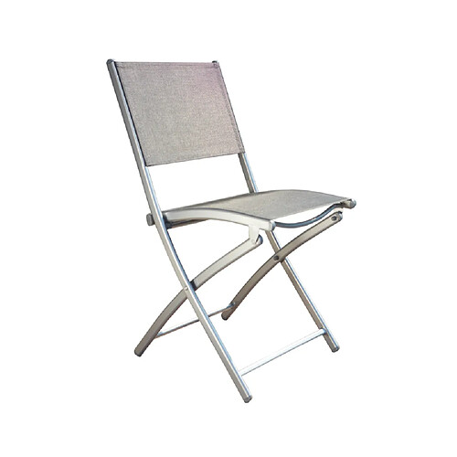 Concept Usine Lot de 4 chaises en acier MOLVINA