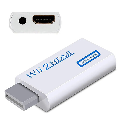 INF Adaptateur HDMI pour Nintendo Wii