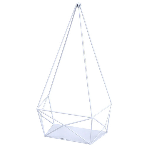 Decoshop26 Étagère murale design - Blanc
