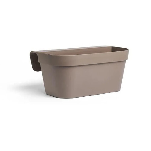 Jardinière plastique - Taupe