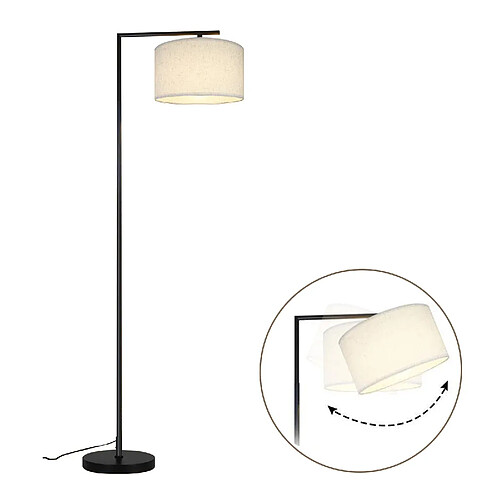 Zmh Lampadaire arc - Blanc