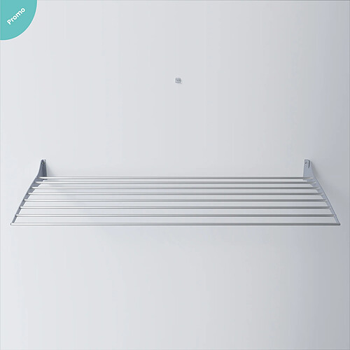 Foxydry Séchoir mural Fold 120 - Gris