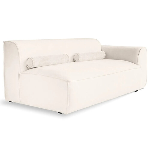 Bestmobilier Felix canapé 2 places - Beige