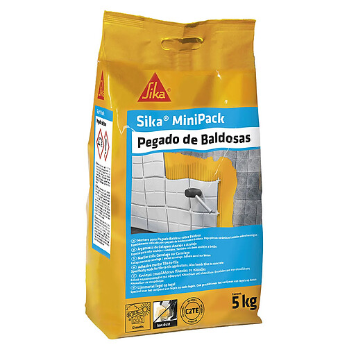 Sika Mortier colle pour carrelage - Blanc