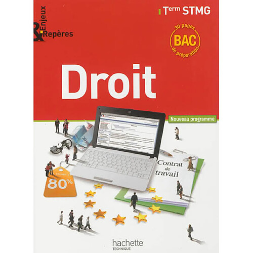 Droit terminale STMG : nouveau programme · Occasion
