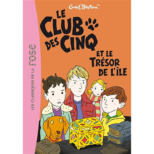 Le club des Cinq. Vol. 1. Le Club des cinq et le trésor de l'île · Occasion