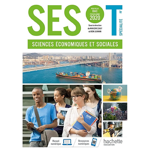 SES, sciences économiques et sociales terminale spécialité : préparation au grand oral : nouveau bac, programme 2020 · Occasion