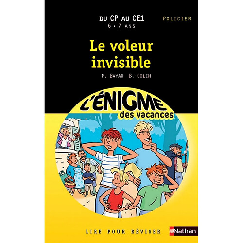 Le voleur invisible : du CP au CE1, 6-7 ans · Occasion