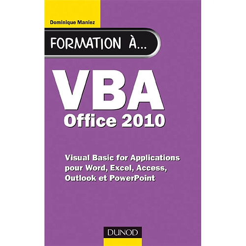 Formation à VBA Office 2010 · Occasion