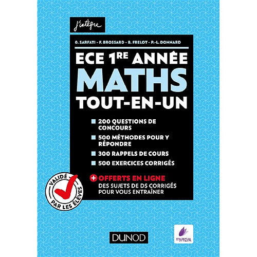Maths ECE 1re année : tout-en-un · Occasion