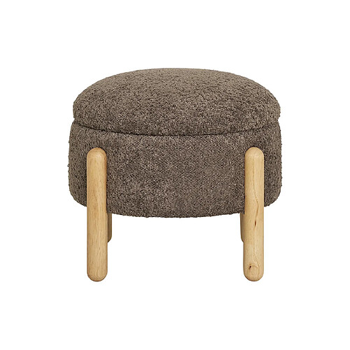 Lisa design pouf Rosie - Marron