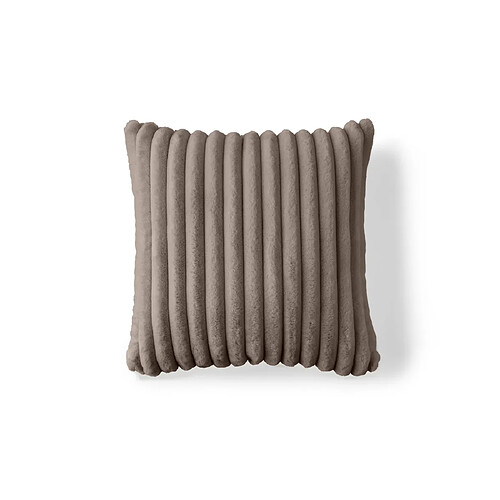 Lisa design Coussin Sierra - 40 x 40 cm - Taupe
