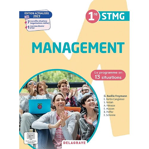 Management 1re STMG : le programme en 13 situations : 2023 · Occasion