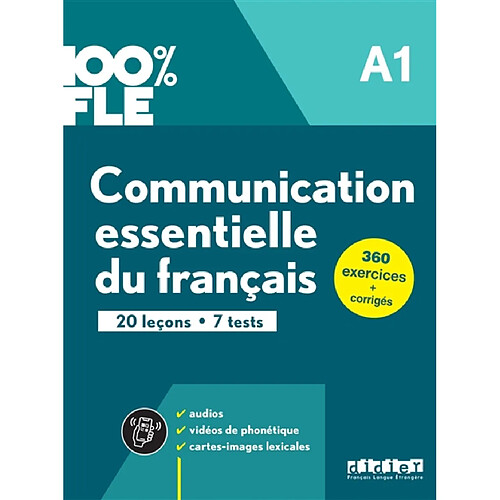 Communication essentielle du français A1 : 20 leçons, 7 tests · Occasion