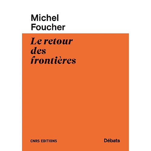 Le retour des frontières · Occasion