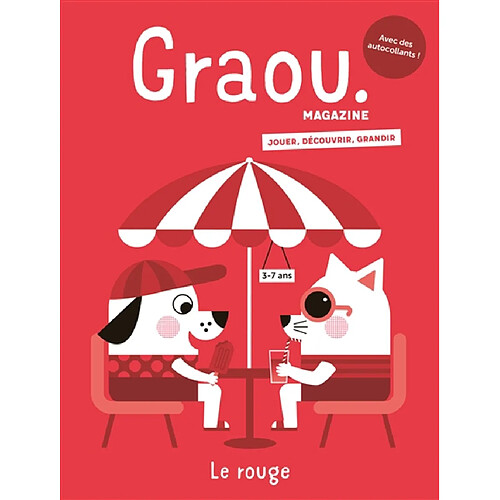 Graou magazine, n° 42. Le rouge