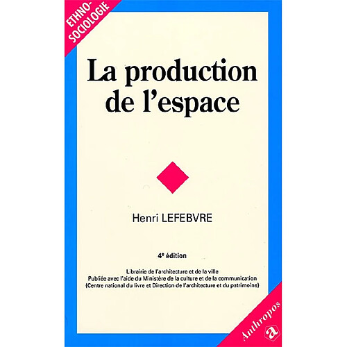 La production de l'espace · Occasion