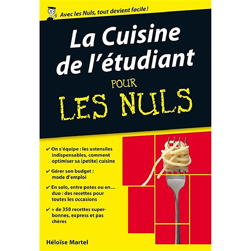 La cuisine de l'étudiant pour les nuls · Occasion
