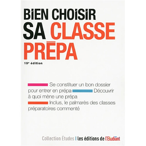 Bien choisir sa classe prépa · Occasion