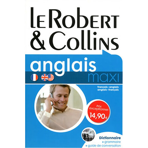 Le Robert et Collins maxi anglais : dictionnaire français-anglais, anglais-français · Occasion