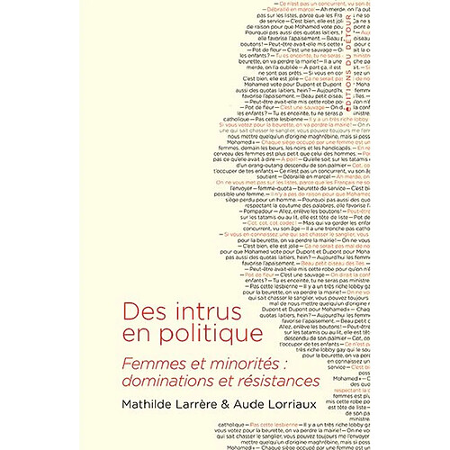 Des intrus en politique : femmes et minorités : dominations et résistances · Occasion