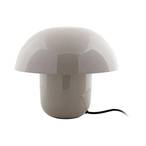 LEITMOTIV Lampe à poser Fat Mushroom - Gris