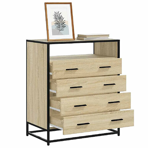 VIDAXL Commode - Chêne Sonoma