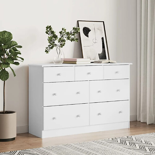 VidaXL Commode ALTA Blanc Bois