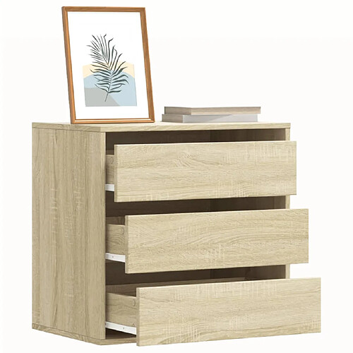 vidaXL Commode - Chêne Sonoma