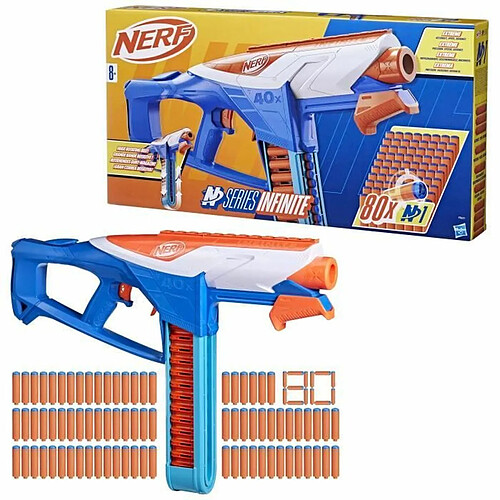 Nerf NSeries Infinite pistolet à fléchettes - Bleu