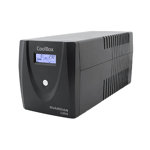 CoolBox Guardian 3 LCD 1200VA alimentation d'énergie non interruptible Interactivité de ligne 1,2 kVA 720 W 4 sortie(s) CA