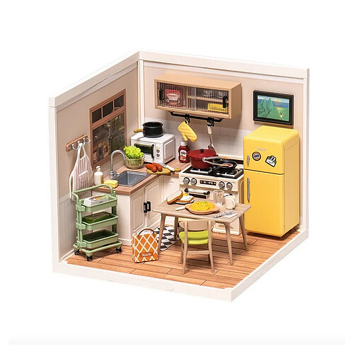 ROBOTIME Maquette de Cuisine Miniature Rolife Happy Meals