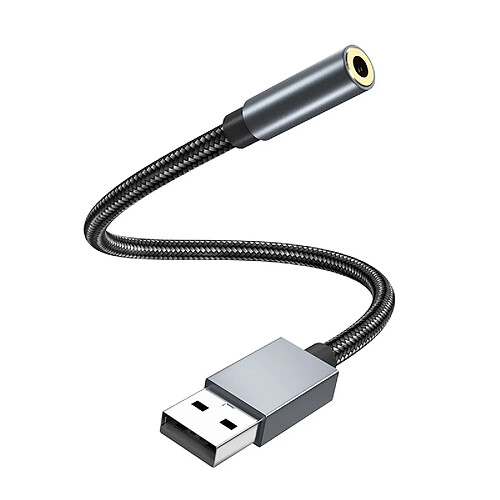 INF Adaptateur Audio USB-A Vers Jack 3.5mm