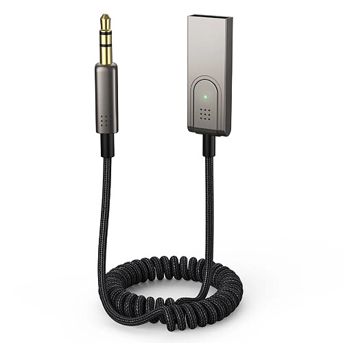 INF Générique Câble Bluetooth Aux - Gris