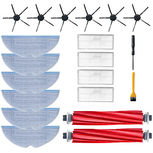 INF Kit accessoires aspirateur robot Roborock S7/T7 - 20 pièces
