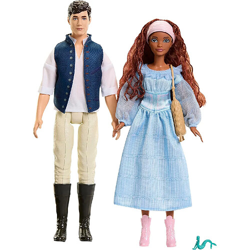 Mattel poupées Ariel et Prince Éric - Disney