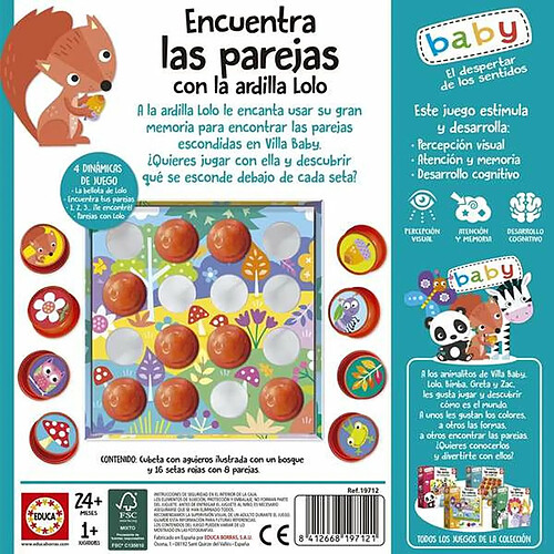 Educa Borras Educa Jouet Educatif Educa